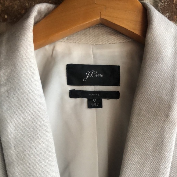 J Crew Parke blazer in stretch linen Flax - Picture 3 of 9